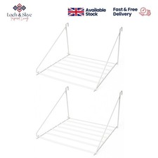 2x Over The Door Clothes Airer 7M Laundry Towel Rail Caravan Folding Drying Rack Clothes Drying Rack price