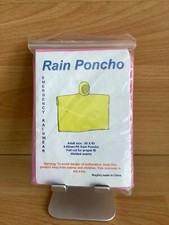 Adult Rain Poncho Waterproof Emergency - Festivals/Camping/Outdoor - Pink Raincoat & Poncho (Outdoor) price