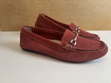 Orca Bay Women's Red Leather Boat Shoes Size 6 Uk Women's Boat Shoes price