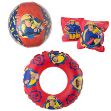 Fireman Sam Inflatable Armbands Swim Ring Beach Ball Kids Boys Girls Arm Bands Kids' Arm Bands price