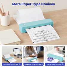 A4 Portable Thermal Printer Wireless Bluetooth Inkless Mobile Travel Printer Printers price