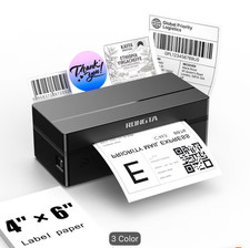Rongta Bluetooth 4x6 Thermal Postage Label Printer For Royal Mail Evri Printers price