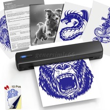 A4 Printer Wireless Bluetooth Inkless Thermal Printer With Paper for Travel Lot Printers price