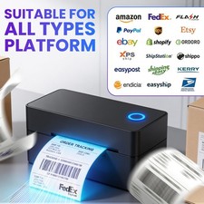 Shipping Label Printer 4x6  With Royal Mail, Evri, Ebay Amazon Compatible Labels Printers price