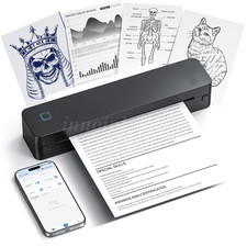 Bluetooth Mobile Printer A4 Inkless Thermal Printer LOT for iPhone Laptop Printers price