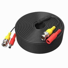 5M-50M BNC DC Power Lead CCTV Security Camera DVR Video Record Extension Cable Security Camera Cable price