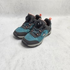 Lico Kids Outdoor Trainers UK 10 EU 28 Teal Grey Orange FitGo Quick Lace Shoes Unisex Kids Outdoor Shoes price
