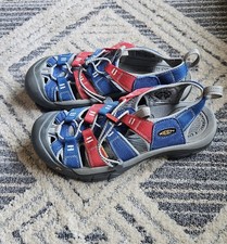 KEEN Newport H2 Sandal Red & Blue Big Kids Size 7Y Outdoor Water Shoes Unisex Kids Outdoor Shoes price