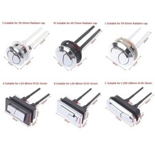 47/57/70mm Toilet Cistern Dual Flush Push Button Round Square Tank Valve Rod Kit Flush Valve price