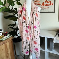 NWOT Uncommon Goods Birth Month Flower Scarf Scarf price