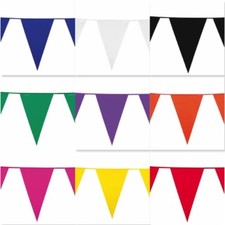 3m COLOUR BUNTING FLAGS PENNANTS PARTY DECORATIONS PARTIES FLAG WEDDING COLOURS Flags & Pennants price