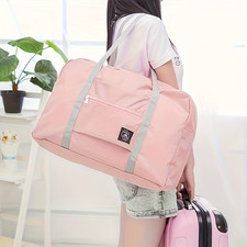 Womens Foldable Travel Duffel Bag Large Carry On Weekend Overnight Gym Tote Bag Travel Bag price
