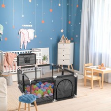 Large Baby Playpen with Basketball Hoop Extra Wide Portable Play Yard Playpen price