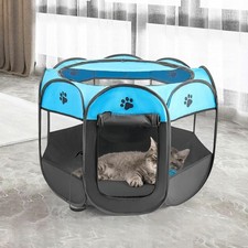 Portable Pet Playpen Puppy Playpen Pet Dog Cat Playpen Cage Crate Soft Fabric Playpen price
