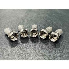 5x F-Type Connector Plug Twist-On RG58 RG6 Satellite Coaxial Cable Aerial Sky Satellite Cable price