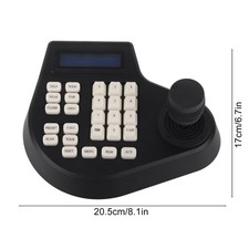 3D PTZ Camera Keyboard LCD Display Controller For Security Monitor Trending Security Camera Keyboard price