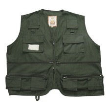 Regatta Fly Fishing Vest Mens XL Green Vintage Country Shooting Hunting Gilet Vest (Outdoor) price