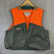 Columbia Sportswear Shooting Gilet Men's XL Orange Outdoor Hunting Utility Vest Vest (Outdoor) price