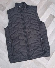 Under Armour Gilet Men's  ColdGear Puff Vest Gym Running GREY / UK MEDIUM Vest (Outdoor) price