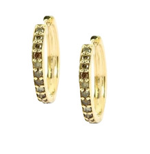 Champagne Diamond 9k  Gold Earrings 0 .50 c perfectly comfortable Diamond Earrings price