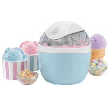 Electric Ice Cream Maker Frozen Dessert Machine Sorbet Pastel Blue Giles &Posner Ice Cream Maker price