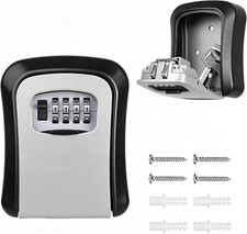 Outdoor High Security Wall Mounted Key Safe Box Code Lock Storage 4 Digit Safe price