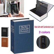 Book Safe with Combination Lock-Dictionary Metal Money Safe Box for Home Office Safe price