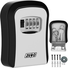 WALL MOUNTED KEY SAFE 4 DIGIT COMBINATION KEY SAFE OUTDOOR SECURITY KEY LOCK BOX Safe price