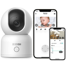 ZOSI Baby Monitor PTZ WiFi Camera CCTV Camera 2MP 2Way Talk Auto Tracking Indoor Baby Monitor price