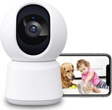 2 Pack WiFi Indoor Camera 2K 3MP Baby Pet Monitor Pan Tilt Night Vision Baby Monitor price