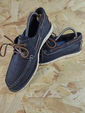 Clarks Loafer Boat Deck Shoes Navy Leather Excellent Condition Men's Holidays 👌 Men's Boat Shoes price