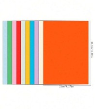 50/100 Sheets Colorful A4Paper, 10 Colors, Suitable For Color Copying, Printing, Coloured Copy Paper price