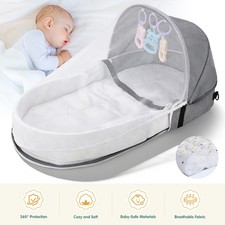 Portable Newborn Infant Baby Bed Bassinet Foldable Baby Travel Cot Crib Bed UK Baby Cot price