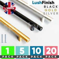 Kitchen Cupboard Cabinet T-Bar Door Handle Brushed Stainless Steel Black Gold Handle price