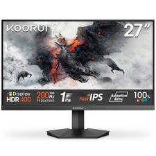 KOORUI G2711P 27in FHD 200Hz Fast IPS Gaming Monitor 1ms HDMI/DP Monitor price