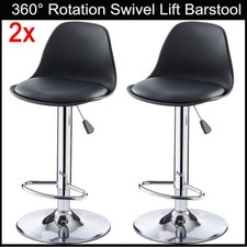 2pcs Faux Leather Bar Stools Breakfast Kitchen Chair Chrome Swivel Bar Stools Bar Stool price
