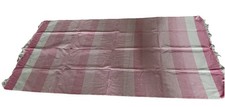 100% Cotton Striped Peshtemal Turkish Hammam Pool Beach Spa Bath Towel Pink Peshtemal Towel price