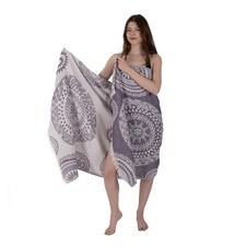 OZDESIGN Jacquard Turkish Peshtemal Towel – 100% Cotton, Standart, Purple Peshtemal Towel price