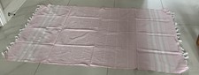 100% Cotton Striped Peshtemal Turkish Hammam Pool Beach Spa Bath Towel Pink Peshtemal Towel price