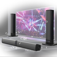 Portable Surround Sound Bar Wireless Subwoofer 2 Speaker System TV Home Theater Home Theatre Sound System price