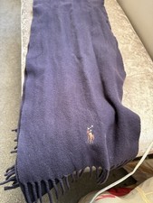Men’s Navy Ralph Lauren Lambswool Scarf (short) Men's Scarf price