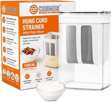 Greek  Easy Homemade Yogurt & Curd Maker Hung Curd ,Durable, BPA-Free-1100ml Yogurt Makers price