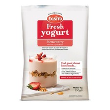 EasiYo Strawberry Yogurt Mix 230g Sachet Makes 1Kg Using Yogurt Maker Homemade Yogurt Makers price