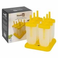 Homiu DIY Ice Lolly Cream Maker Mold Tray Popsicle Mould Frozen Yogurt Icebox Yogurt Makers price