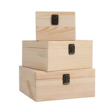 Wooden Box Pine Jewellery Storage Pine Wood Trinket Gift Box To Decorate Case Jewellery Boxes price