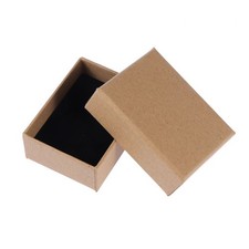 10 PCS Kraft Paper Jewelry Boxes Jewellery Packaging Cardboard with Lids Jewellery Boxes price