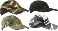 NEW KombatUK Kids Childs Boys Adjustable Duckbill Ripstop Camo Baseball Cap Hat Kids' Hat price