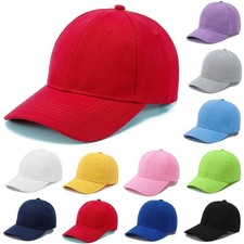 Summer Children Caps Students Kids Baseball Cap Boy Girl Solid Color Cotton Hat Kids' Hat price