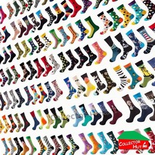 Happy Crew Socks Novelty Patterned Breathable Anti-Odor Men's Unisex Gift Set Men's Socks Set price