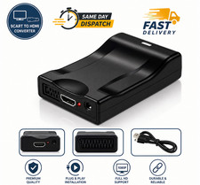SCART To HDMI Converter Adapter Composite Video Audio Adaptor SKYBOX DVD 1080P Scart Cable price